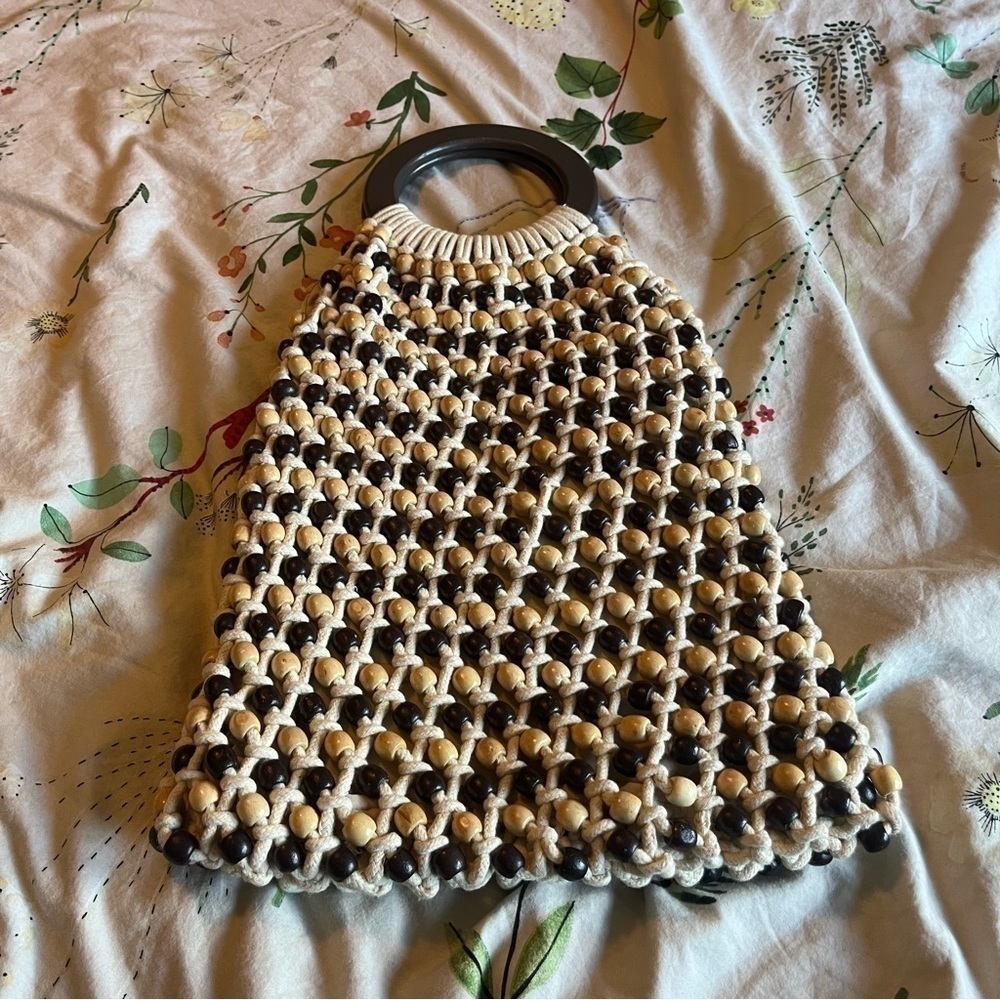 Coastal beaded CC California beach style purse - Picture 2 of 8
